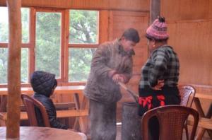 sitting around the bukhara